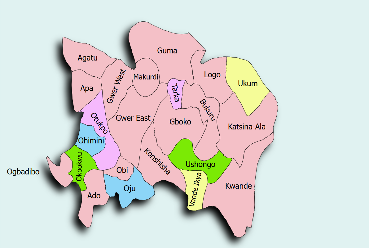 Benue State Map