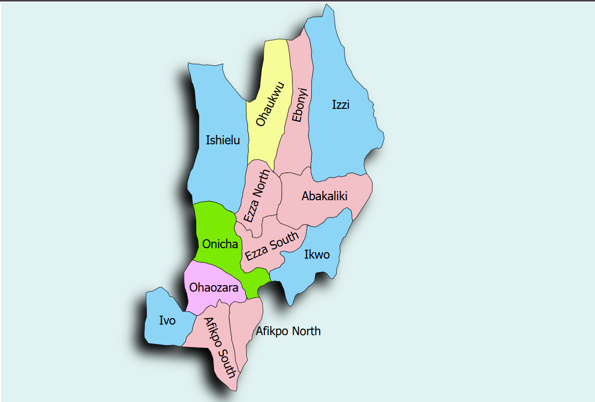 Ebonyi State Map