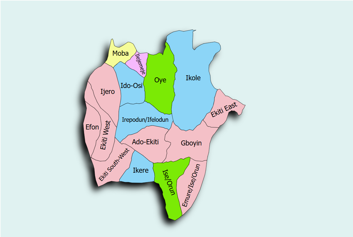 Ekiti State Map