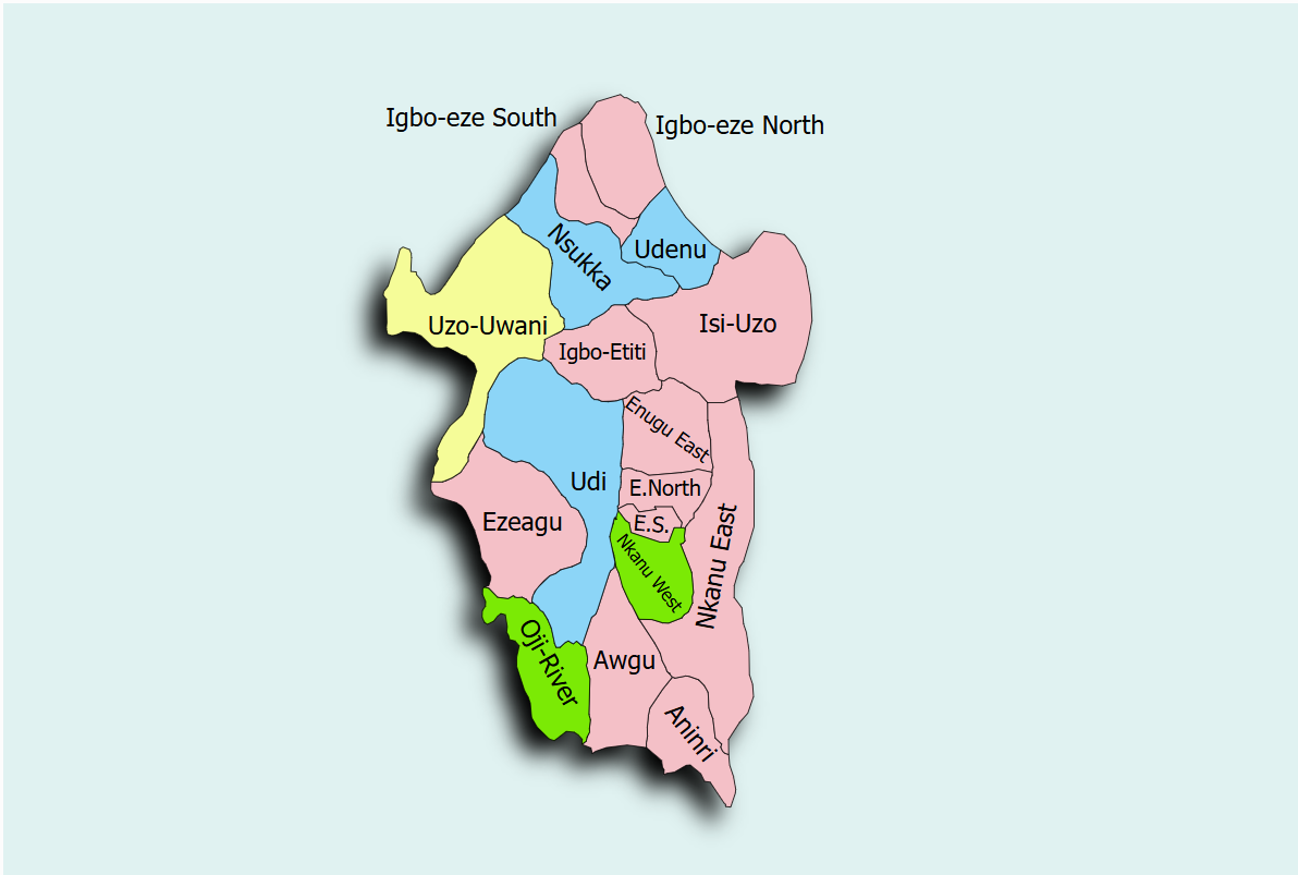 Enugu State Map