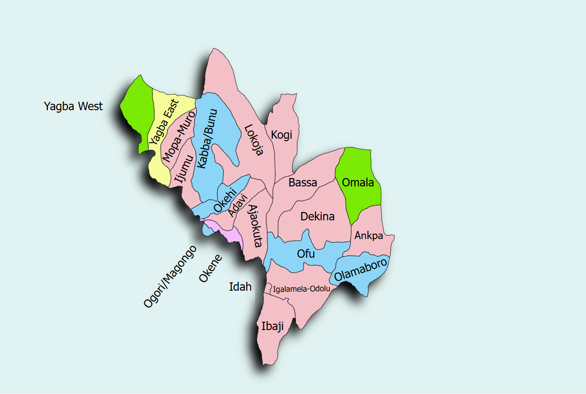 Kogi State Map