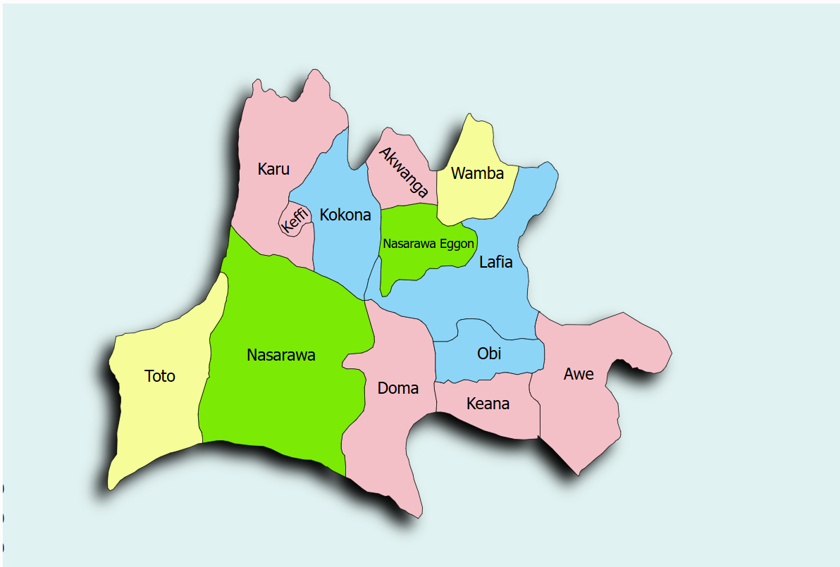 Nasarawa State Map