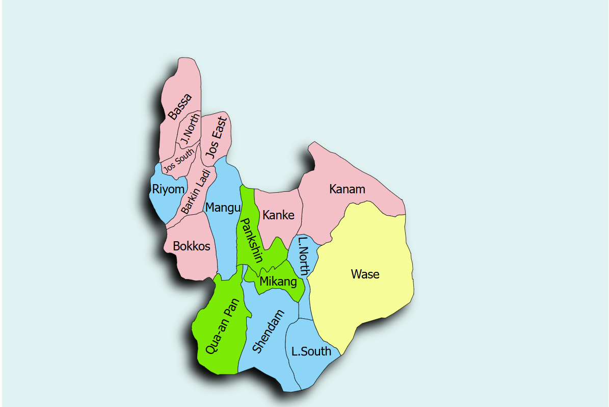 Plateau State Map